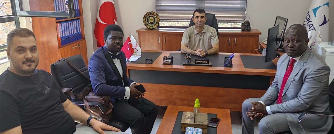 FİLDİŞİ SAHİLİ'NDEN DR. ALLA SOURKOU KOORDİNATÖRLÜĞÜMÜZÜ ZİYARET ETMİŞTİR /
DR. ALLA SOURKOU from IVORY COAST VISITED OUR COORDINATORSHIP.